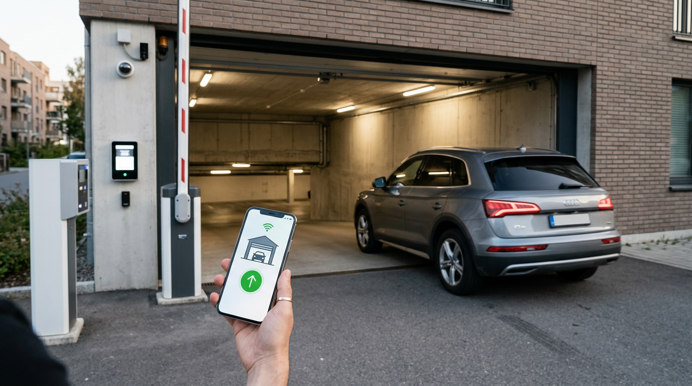 Contrôle d'Accès Garage et Parking Communautaire : Sécurité Avancée