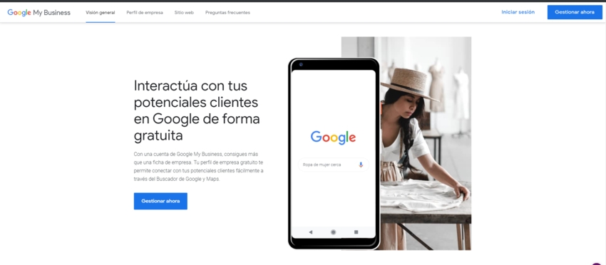 Google my business alquiler vacacional